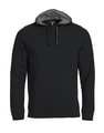 Heren Hoodie Clique Classic Zwart